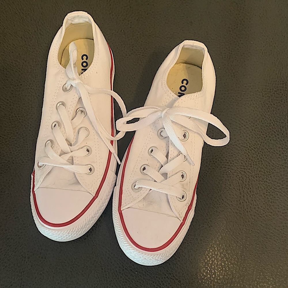 White chuck taylor converses